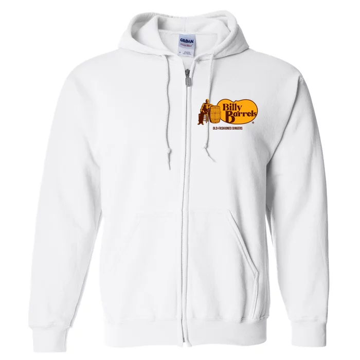 Billy Barrels Oldfashioned Dingers Full Zip Hoodie