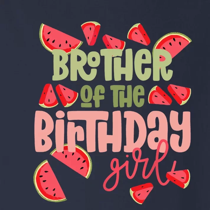 Brother Birthday One in a Melon Watermelon Birthday Girl Toddler Long Sleeve Shirt