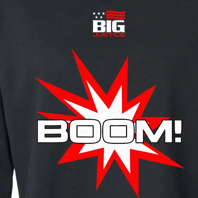 Boom Cropped Pullover Crew