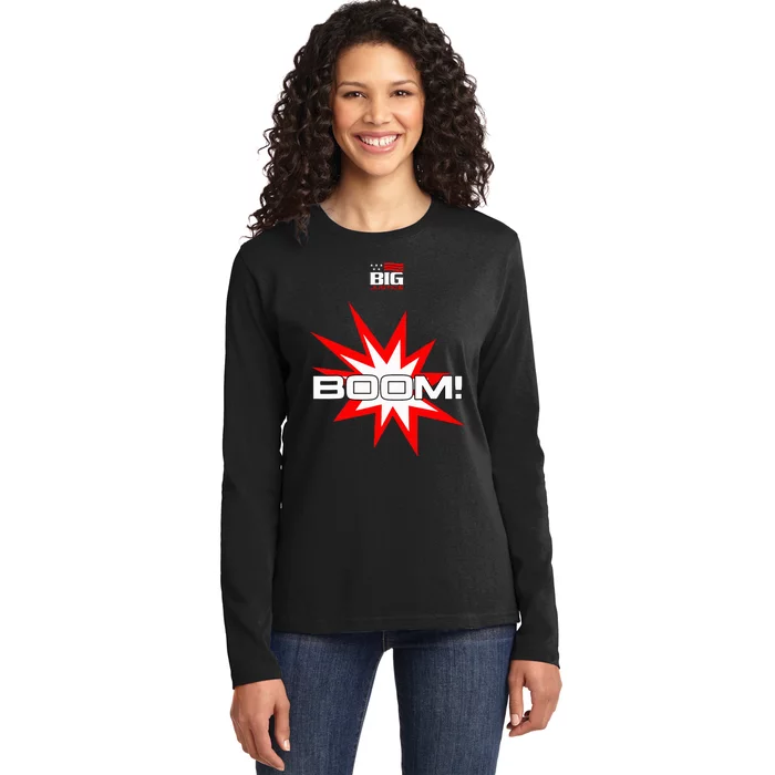 Boom Ladies Long Sleeve Shirt