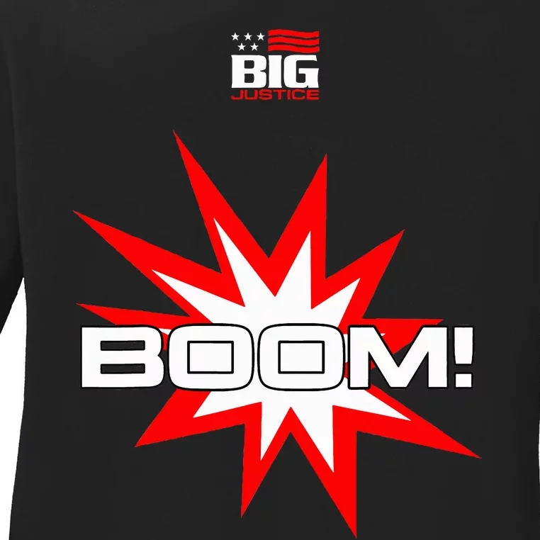 Boom Ladies Long Sleeve Shirt