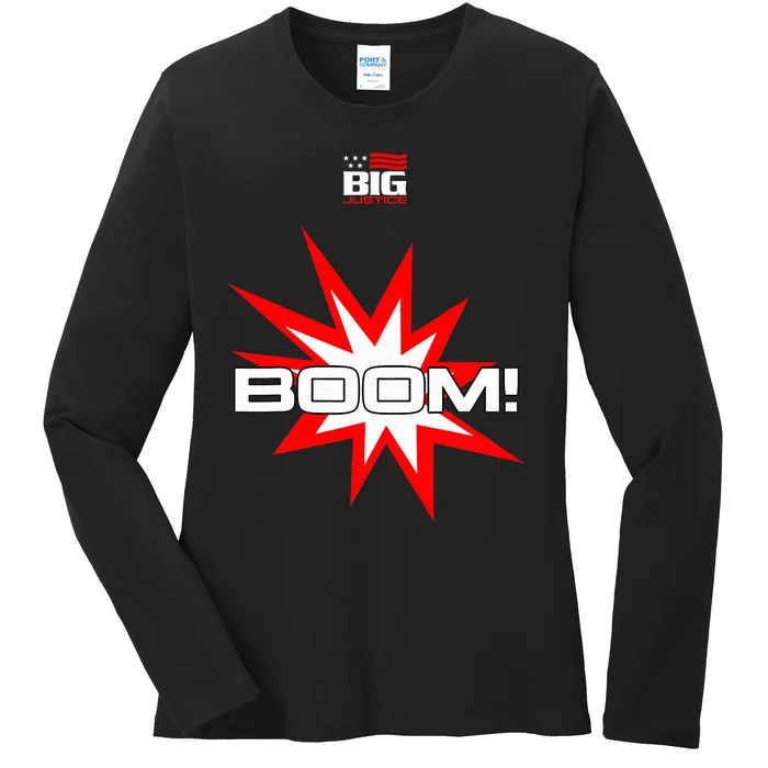 Boom Ladies Long Sleeve Shirt