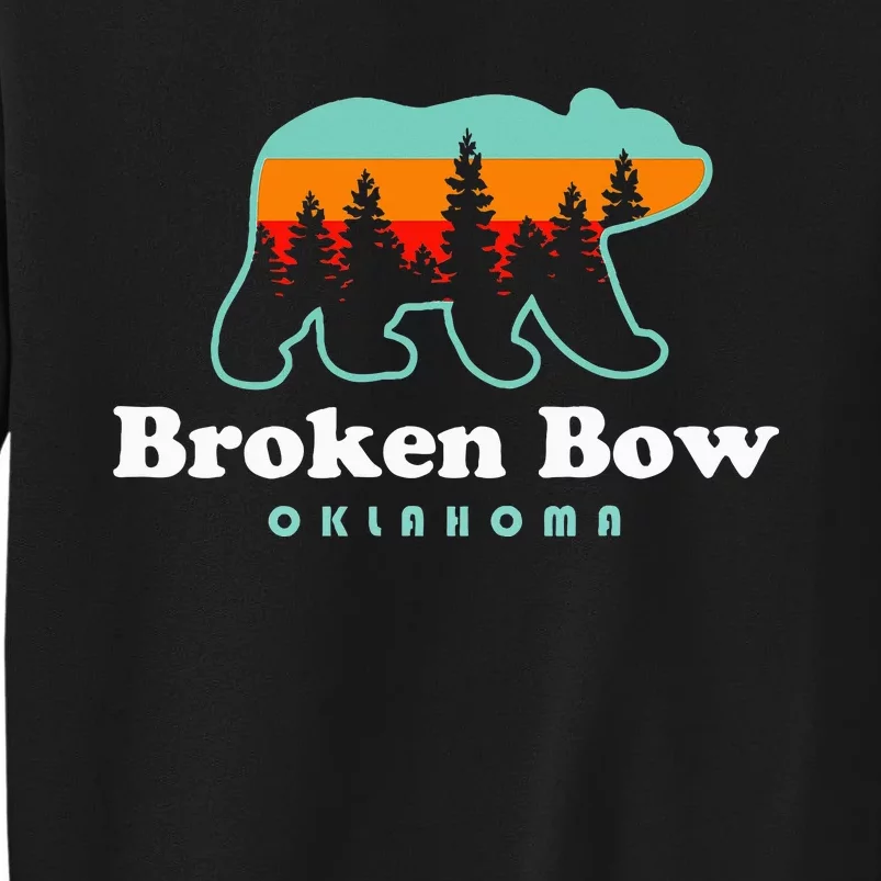 Broken Bow Oklahoma Lake Outdoors Bear Sweatshirt