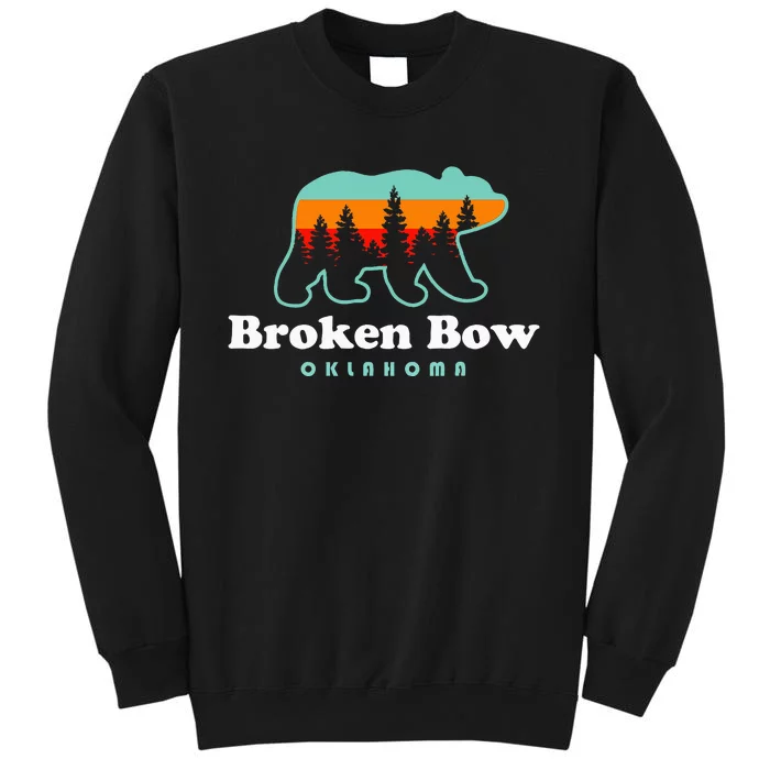 Broken Bow Oklahoma Lake Outdoors Bear Sweatshirt