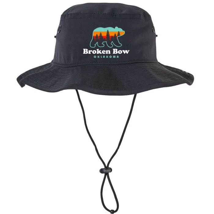 Broken Bow Oklahoma Lake Outdoors Bear Legacy Cool Fit Booney Bucket Hat