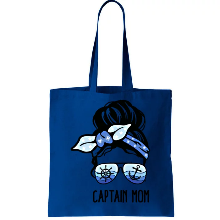 Boating Boat Owner Nautical Anchor Bandana Captain Mom Gift Tote Bag