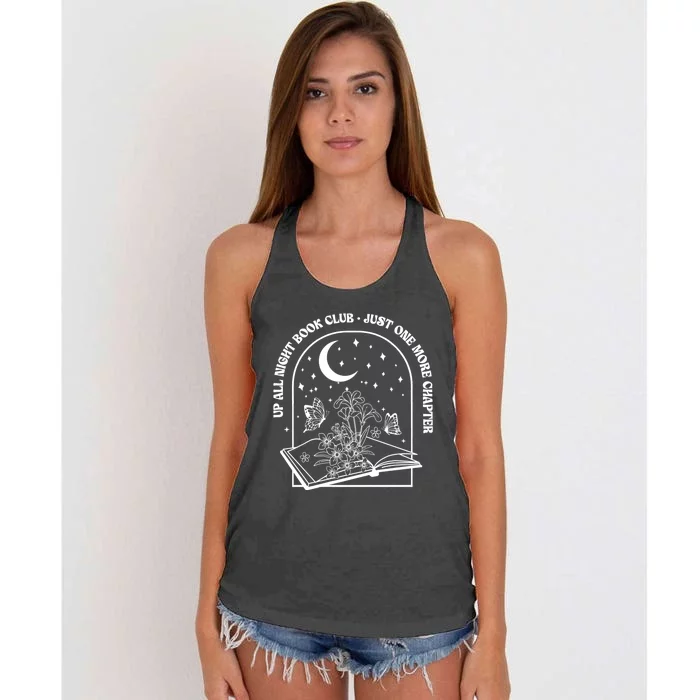 Bookworm Women's Knotted Racerback Tank