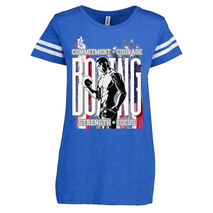 Boxing Enza Ladies Jersey Football T-Shirt