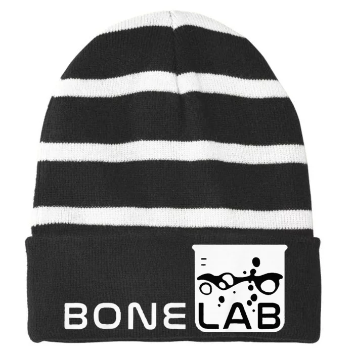 Bonelabs Striped Beanie with Solid Band