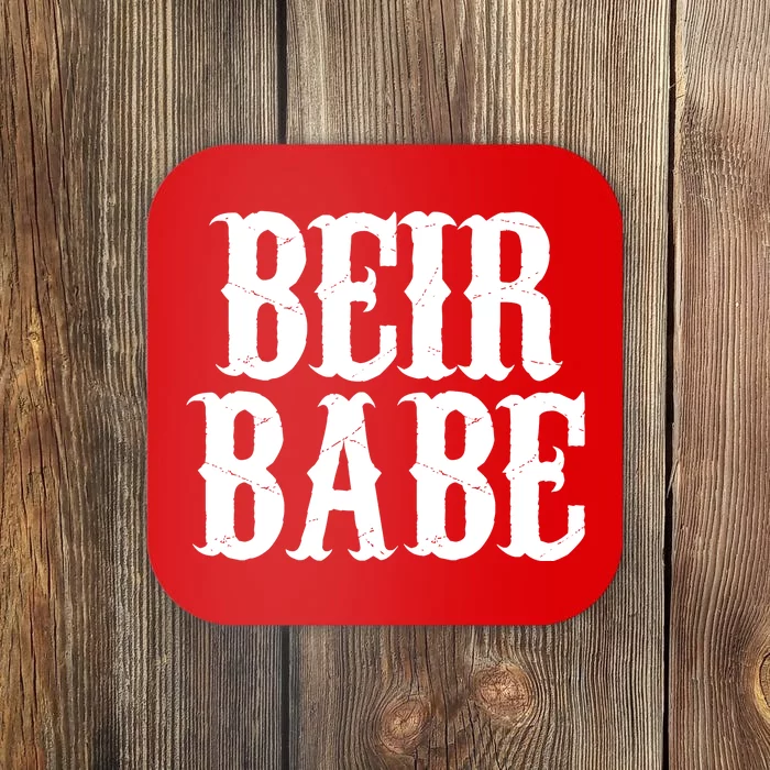 Beir Babe Oktoberfest Funny Coaster