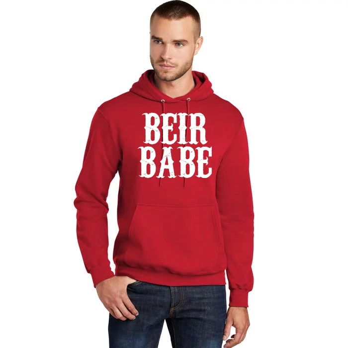 Beir Babe Oktoberfest Funny Tall Hoodie