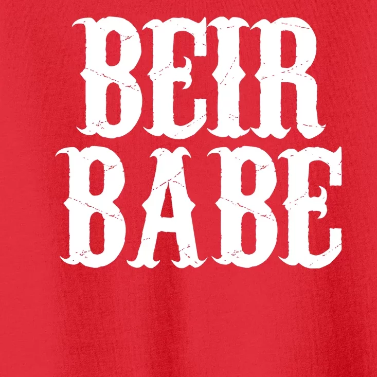 Beir Babe Oktoberfest Funny Toddler T-Shirt