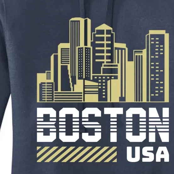 Boston Women's Pullover Hoodie