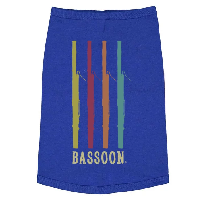 Bassoon Bassoon Orchestra Musical Instrut Gift Doggie Tank