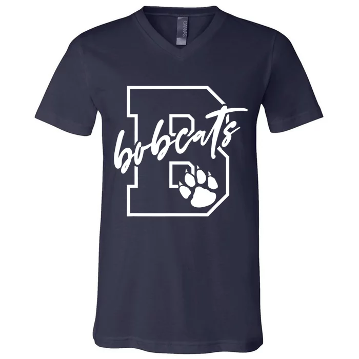 Bobcats V-Neck T-Shirt