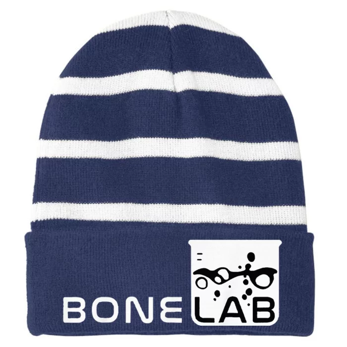 Bonelabs Striped Beanie with Solid Band