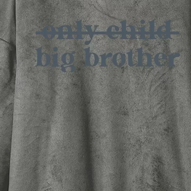 Big Brother Only Child Hooded Wearable Blanket