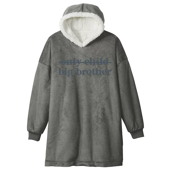 Big Brother Only Child Hooded Wearable Blanket