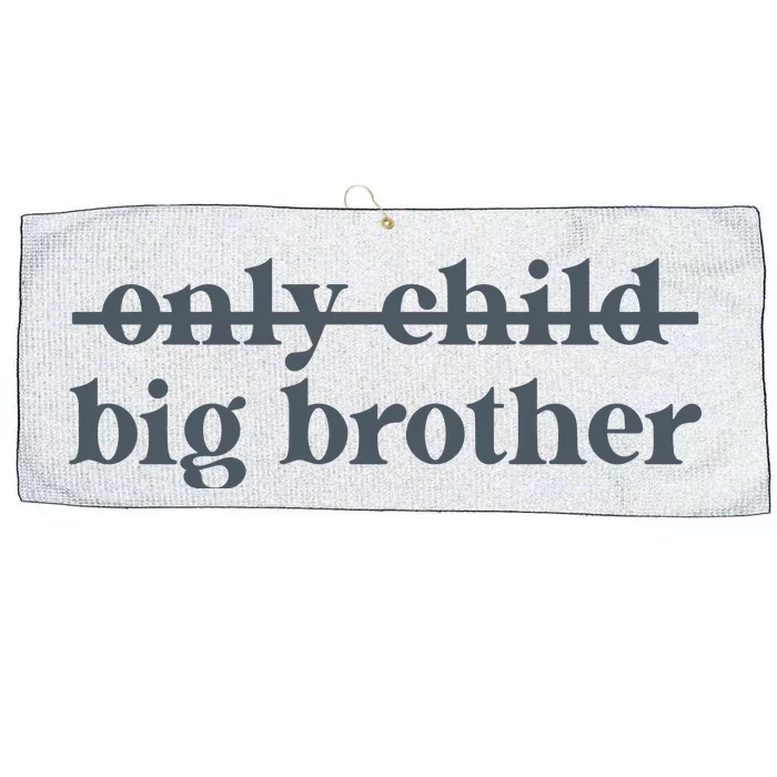 Big Brother Only Child Large Microfiber Waffle Golf Towel