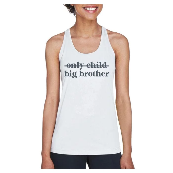 Big Brother Only Child Women's Racerback Tank