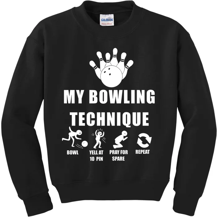 Bowling Kids Sweatshirt