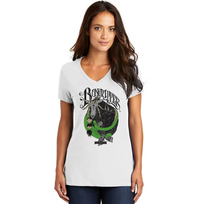 Bongripper Women's V-Neck T-Shirt