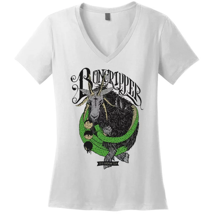 Bongripper Women's V-Neck T-Shirt