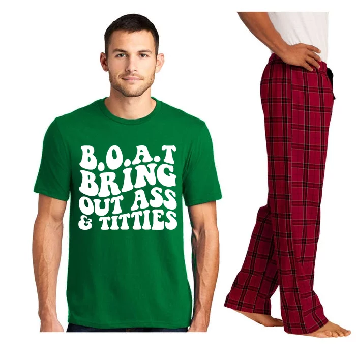 Boat Bring Out Ass And Titties Pajama Set