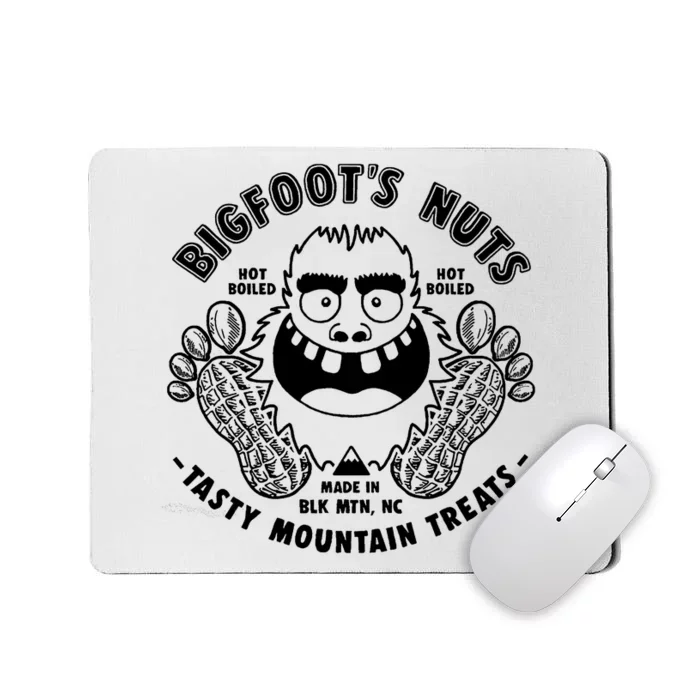 Bigfoot Boiled Peanuts Funny Sasquatch Mousepad