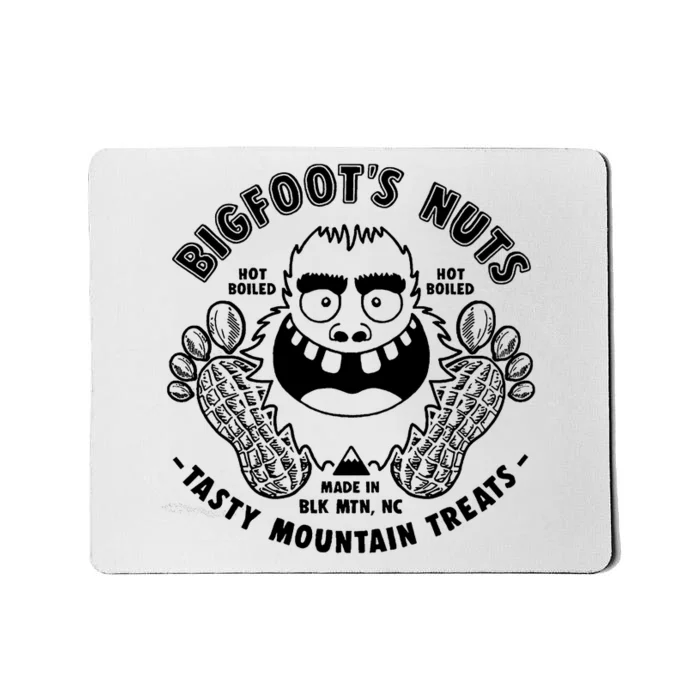 Bigfoot Boiled Peanuts Funny Sasquatch Mousepad