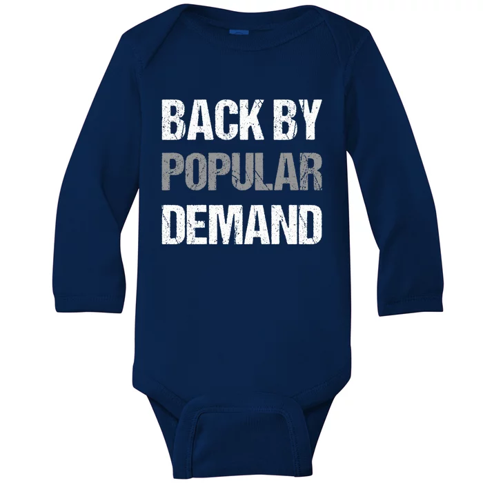 Back By Popular Ded Cute Gift Teacher And Student Back To School Meaningful Gift Baby Long Sleeve Bodysuit