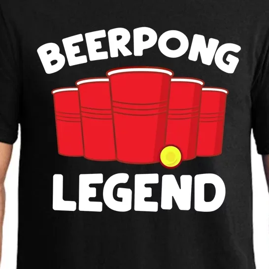 Beerpong Beer Pong Legend For Ing Games Fan Gift Pajama Set