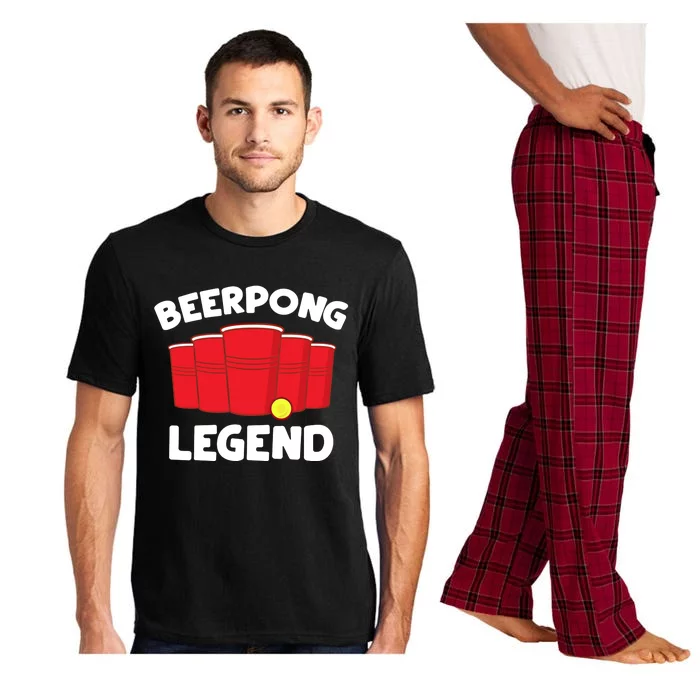 Beerpong Beer Pong Legend For Ing Games Fan Gift Pajama Set