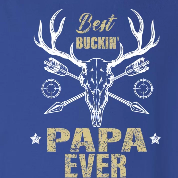 Best Buckin Papa Ever Deer Hunters Hunting Gift Father Gift Toddler Long Sleeve Shirt