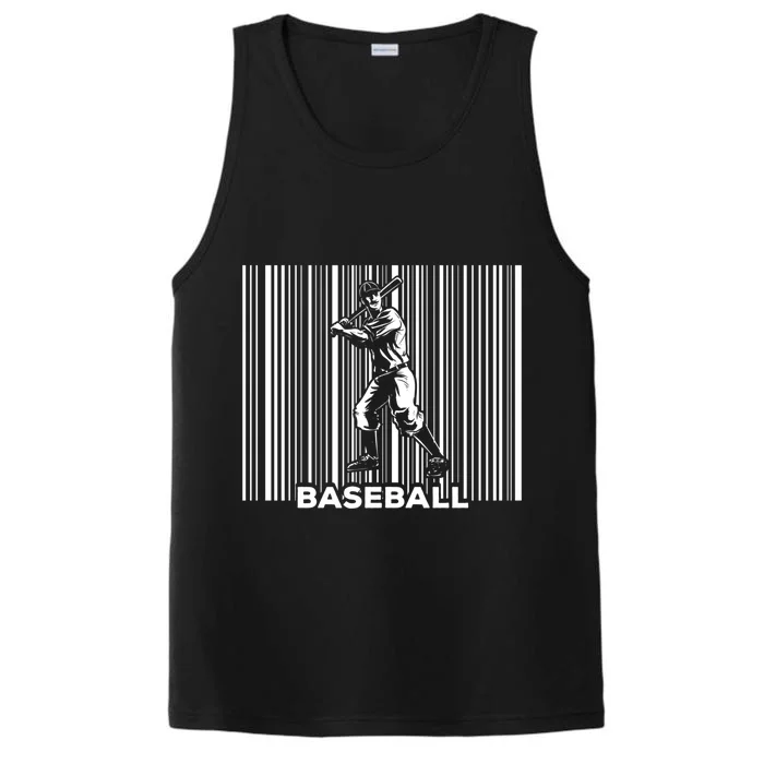 Baseballer Bat Pitcher Homerun Umpire Gift Player Baseball Cool Gift Performance Tank