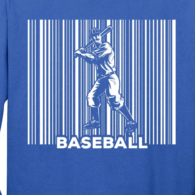 Baseballer Bat Pitcher Homerun Umpire Gift Player Baseball Cool Gift Tall Long Sleeve T-Shirt