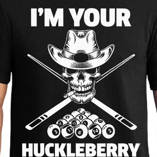 Billiard Billiards Pool IM Your Huckleberry Funny Pajama Set