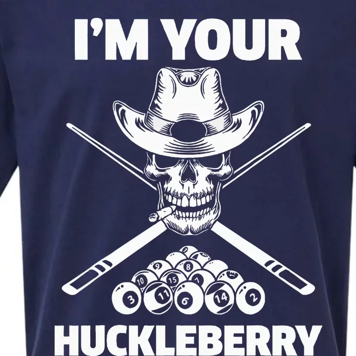 Billiard Billiards Pool IM Your Huckleberry Funny Sueded Cloud Jersey T-Shirt