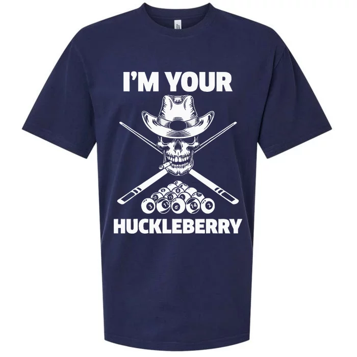 Billiard Billiards Pool IM Your Huckleberry Funny Sueded Cloud Jersey T-Shirt