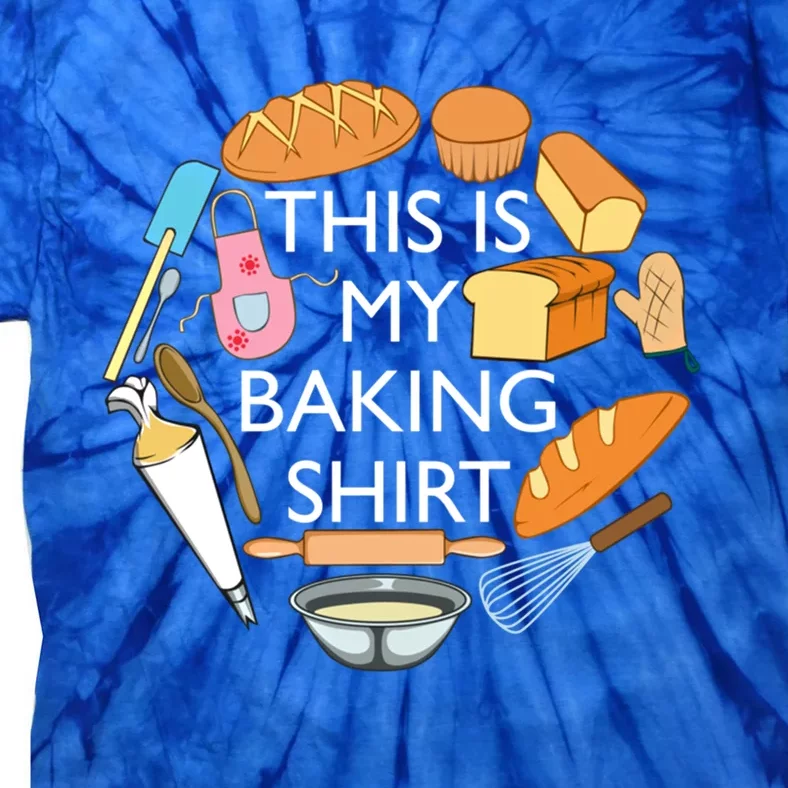 Bread Baking Pastry Funny Chef Cooking Gift Tie-Dye T-Shirt