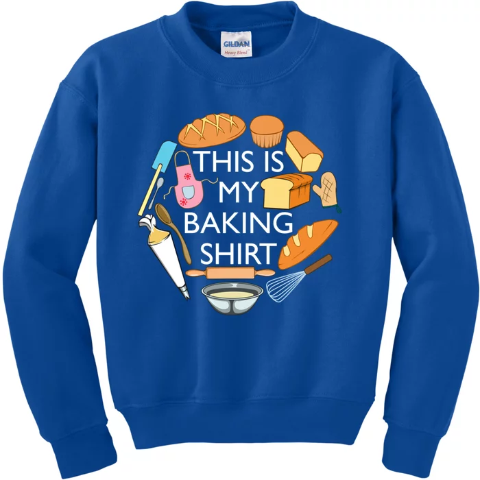 Bread Baking Pastry Funny Chef Cooking Gift Kids Sweatshirt