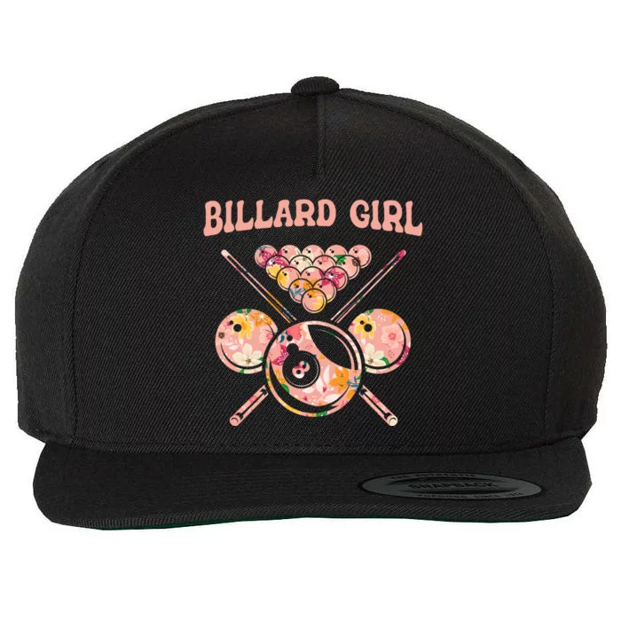 Billiard Billard Player 8ball Pool Snooker Billiards Gift Wool Snapback Cap