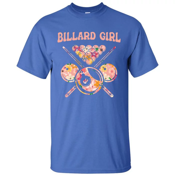 Billiard Billard Player 8ball Pool Snooker Billiards Gift Tall T-Shirt