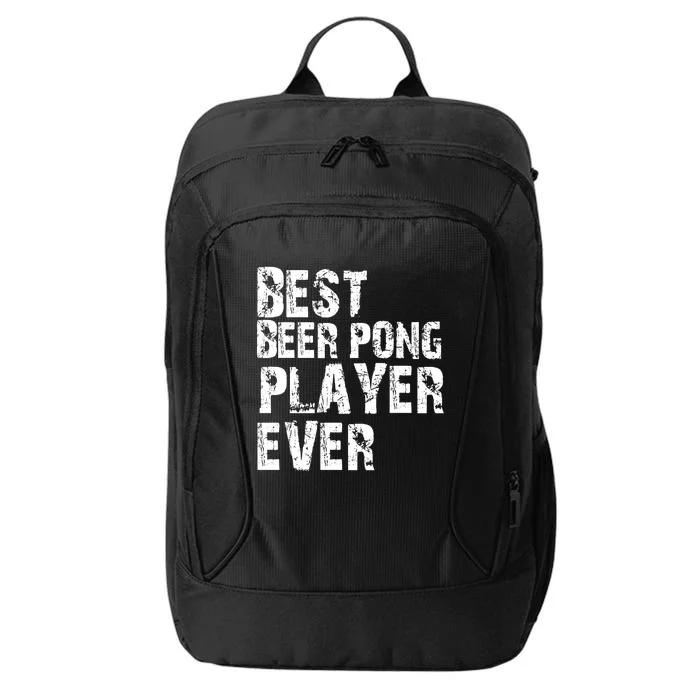 Best Beer Pong Player Ever Retro Vintage Gift City Backpack