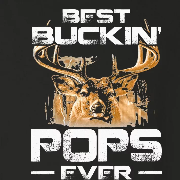 Best Buckin Pops Ever Deer Hunting Bucking Toddler Long Sleeve Shirt