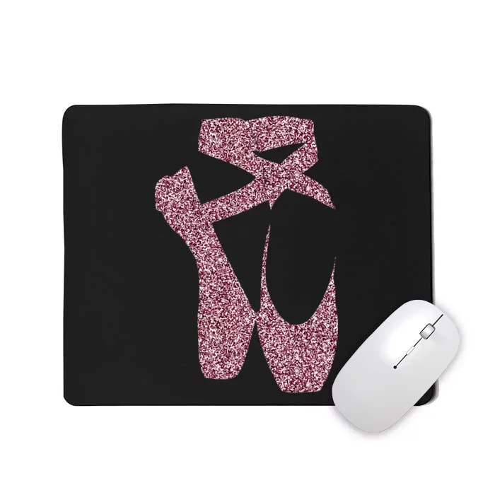 Ballet Ballerina Pointe Shoes Point Mousepad