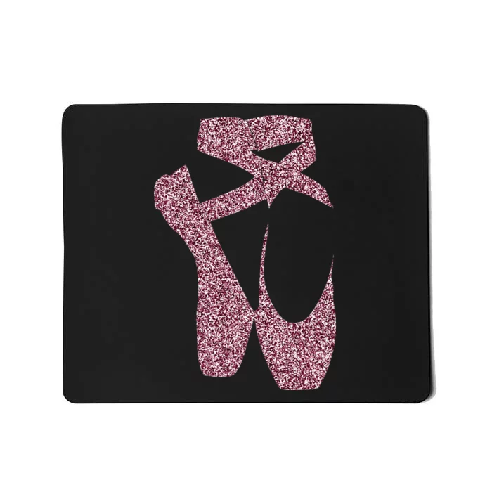 Ballet Ballerina Pointe Shoes Point Mousepad