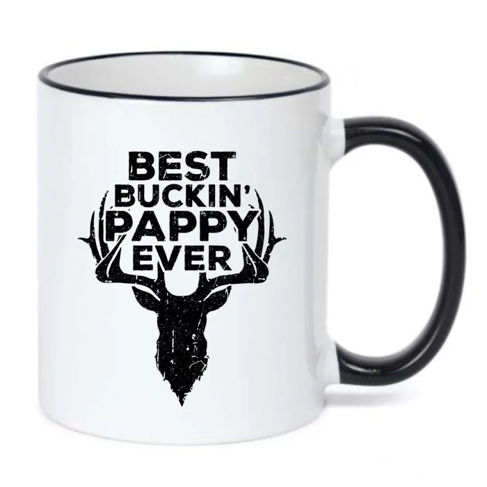 Best Buckin' Pappy Ever Meaningful Gift Deer Hunters Great Gift Meaningful Gift Black Color Changing Mug