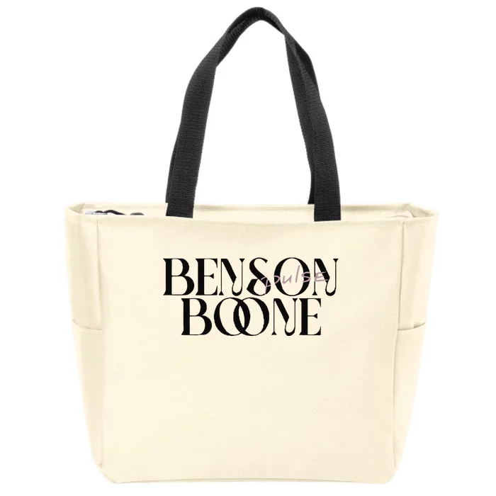 Benson Boone Pulse Zip Tote Bag