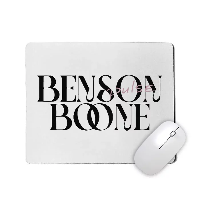 Benson Boone Pulse Mousepad